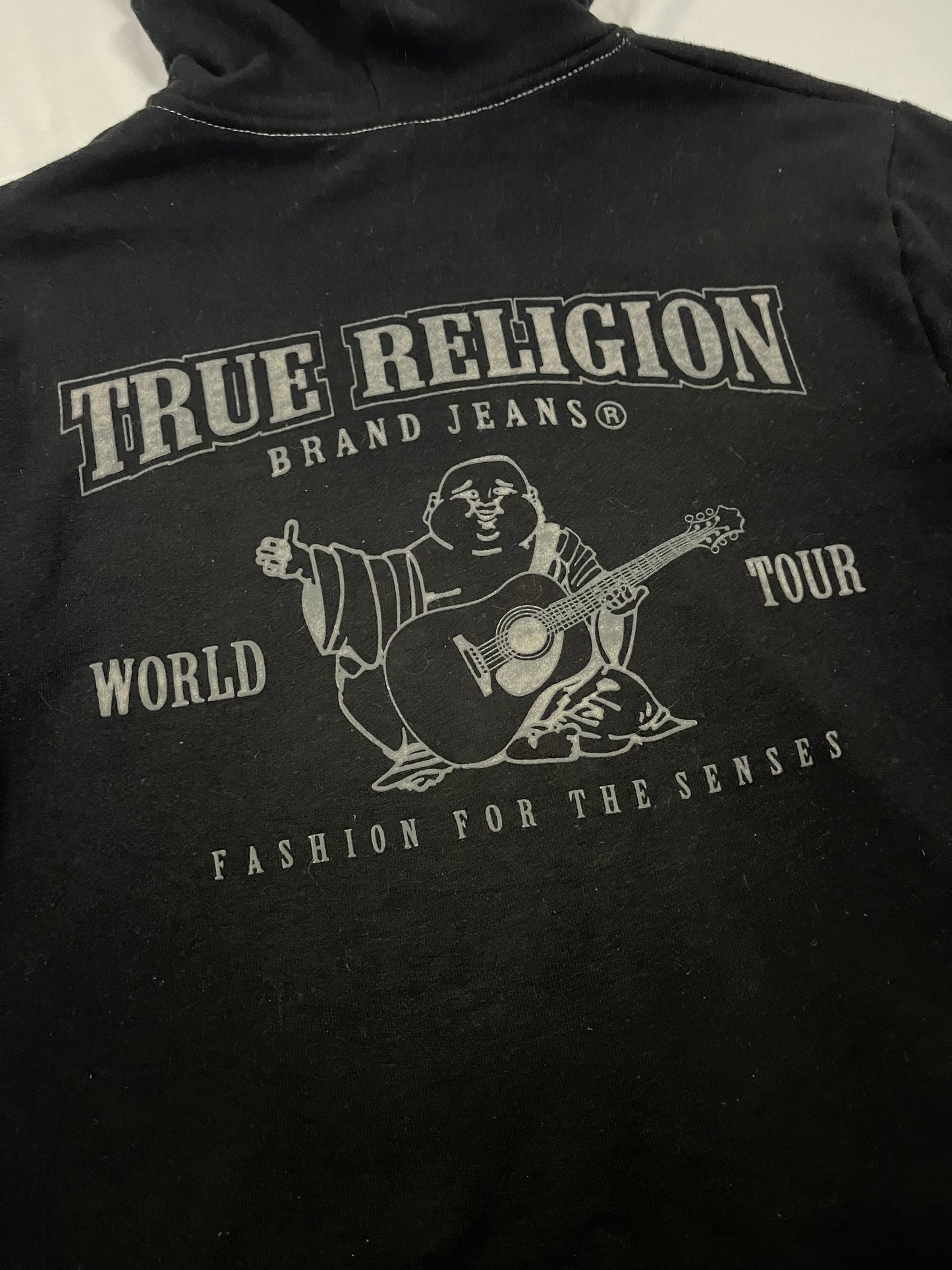 True Religion Buddha Zip Up Hoodie