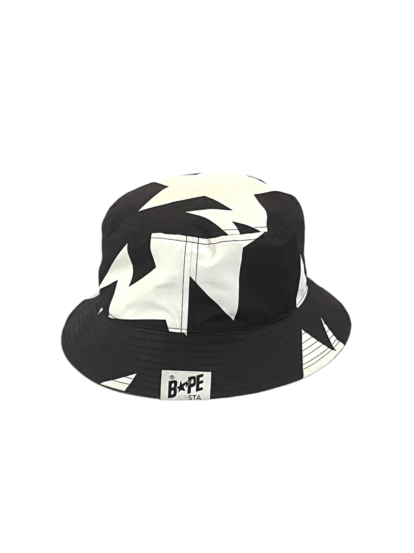 A Bathing Ape BAPESTA Pattern Bucket Hat