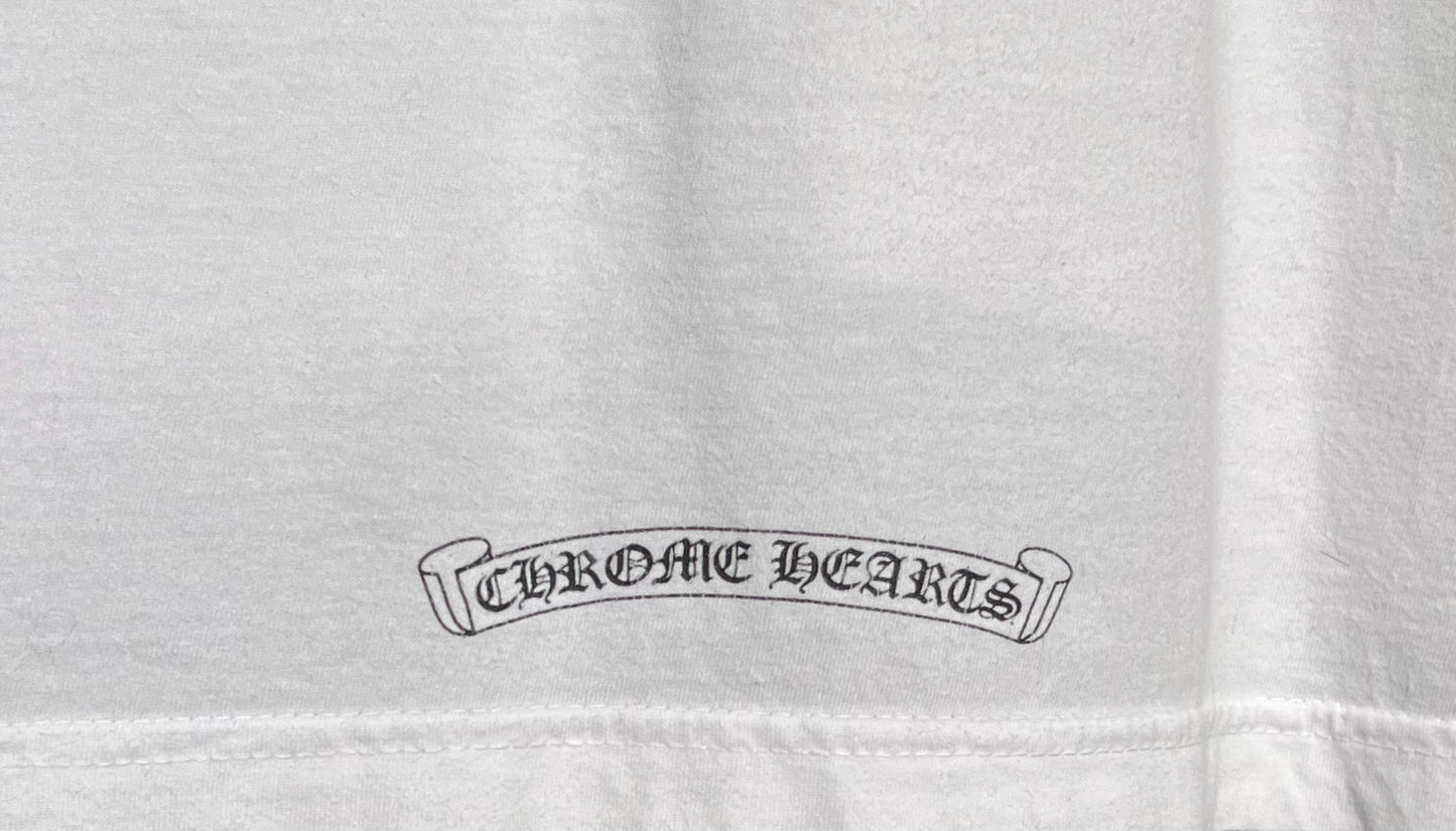 Chrome Hearts L/S Dagger Tshirt White