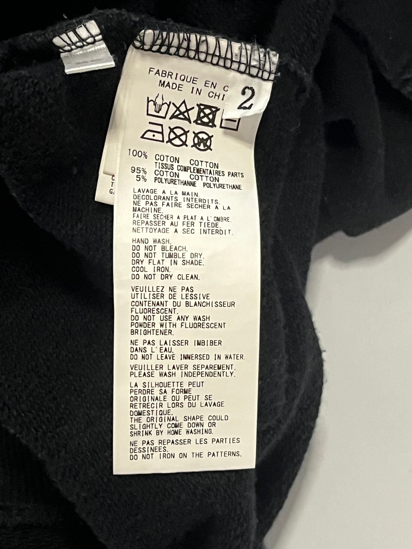 Yohji Yamamoto x New Era Graphic Print Hoodie