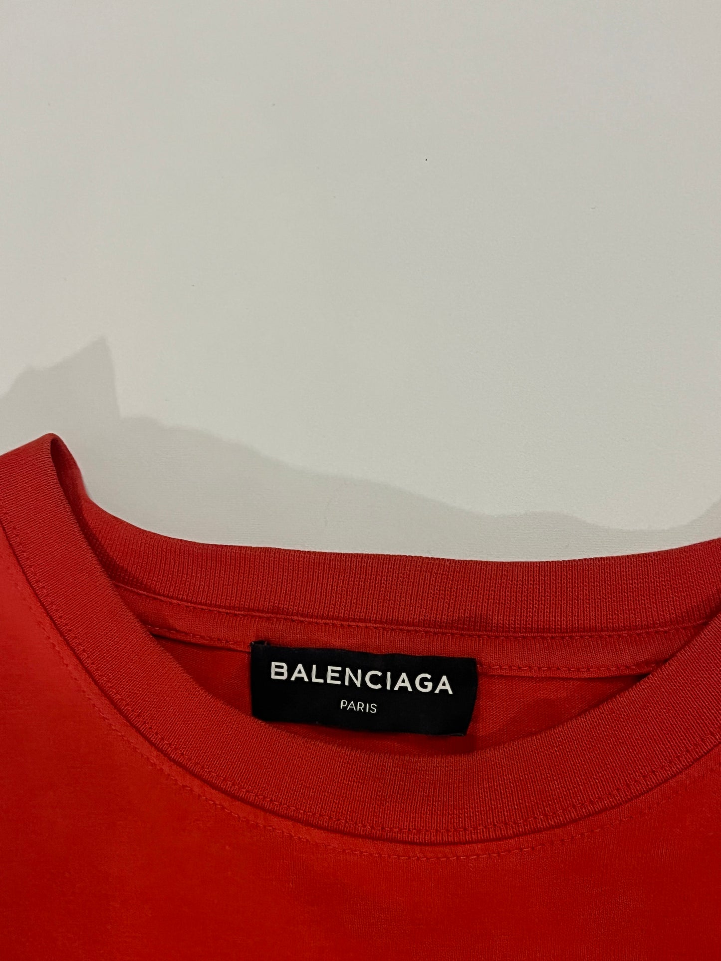 Balenciaga Homme Tshirt Red