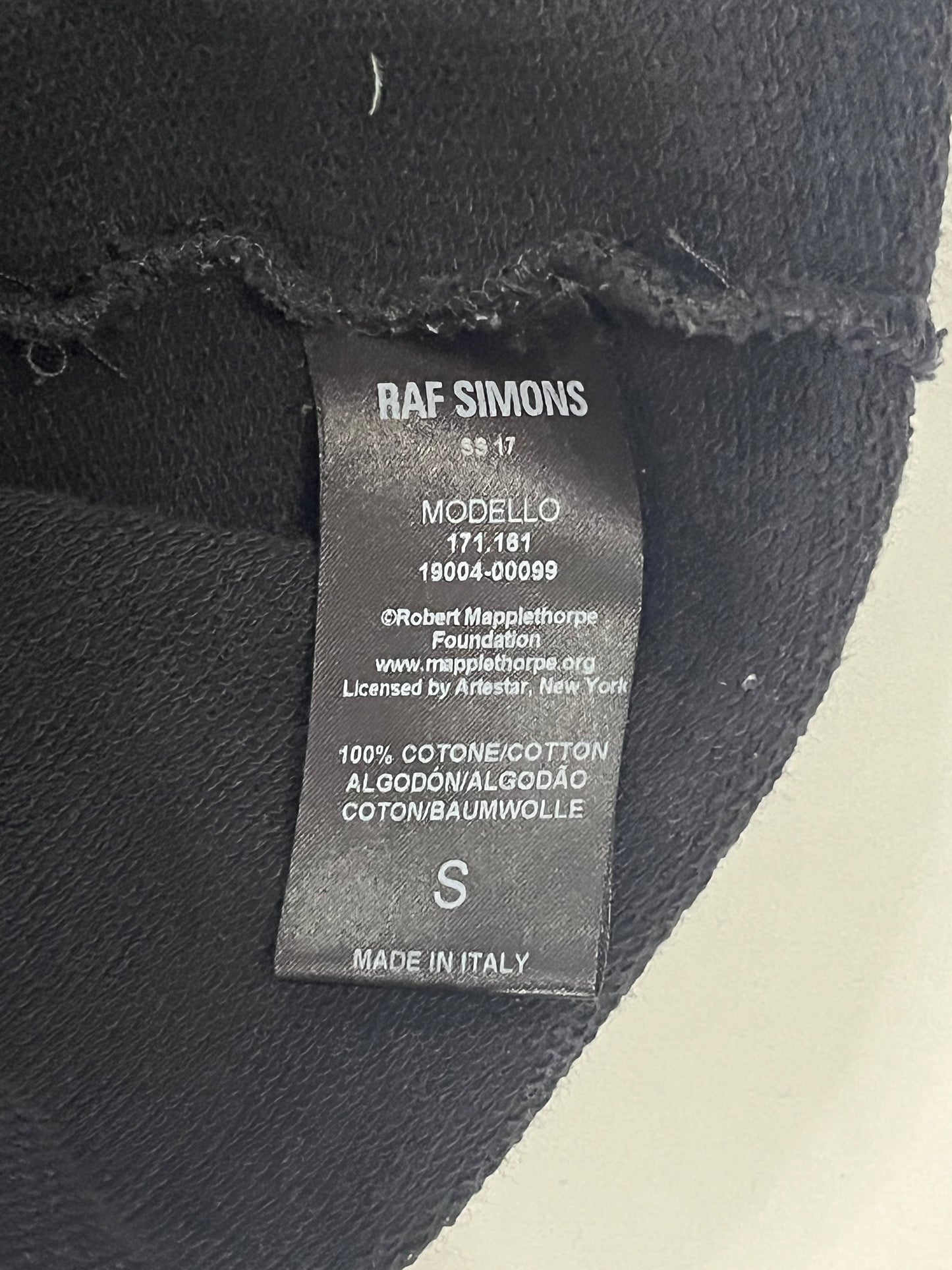 Raf Simons x Robert Mapplethorpe Pullover Hoodie