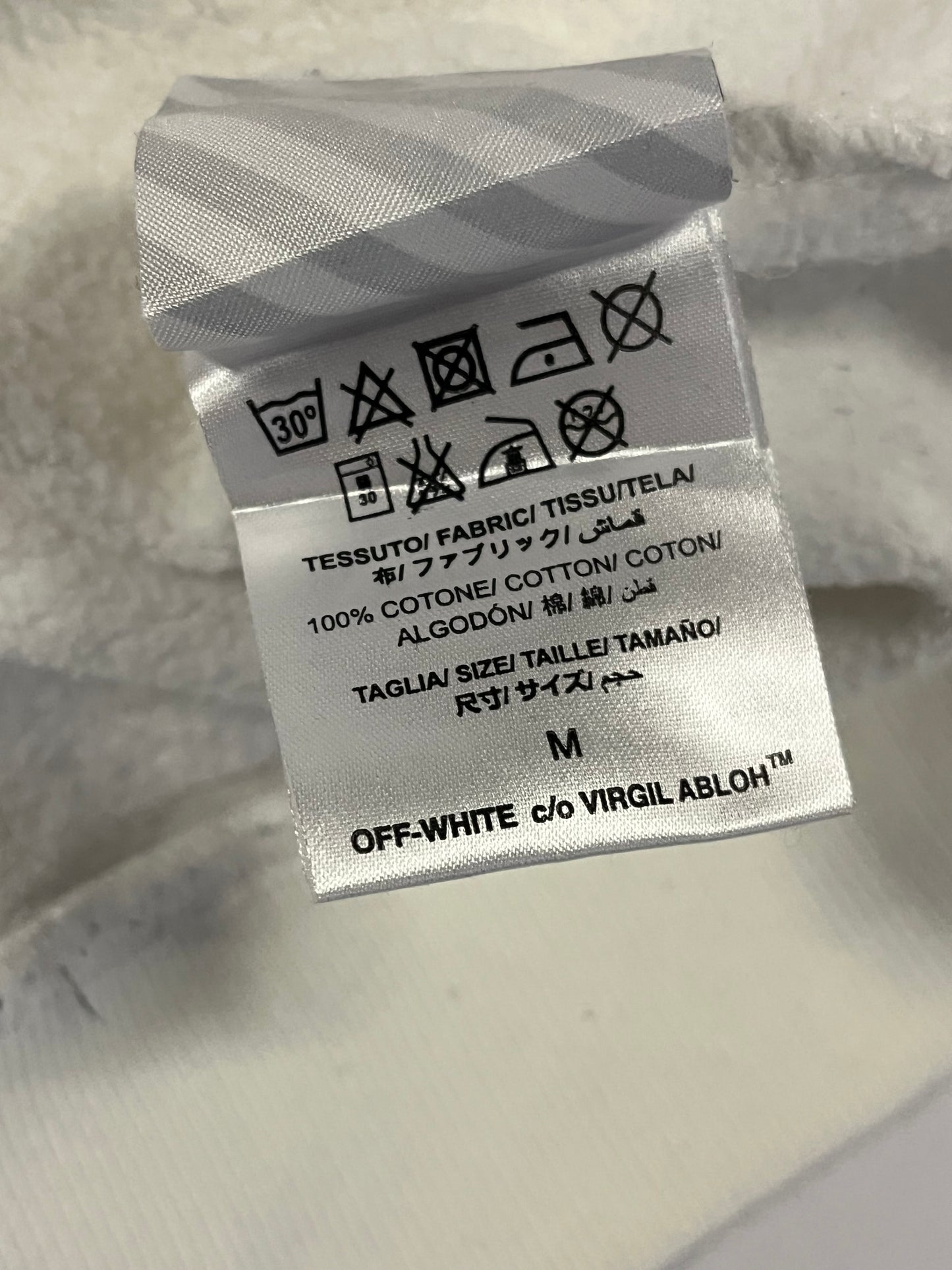 Off White Eagle Print Sweater