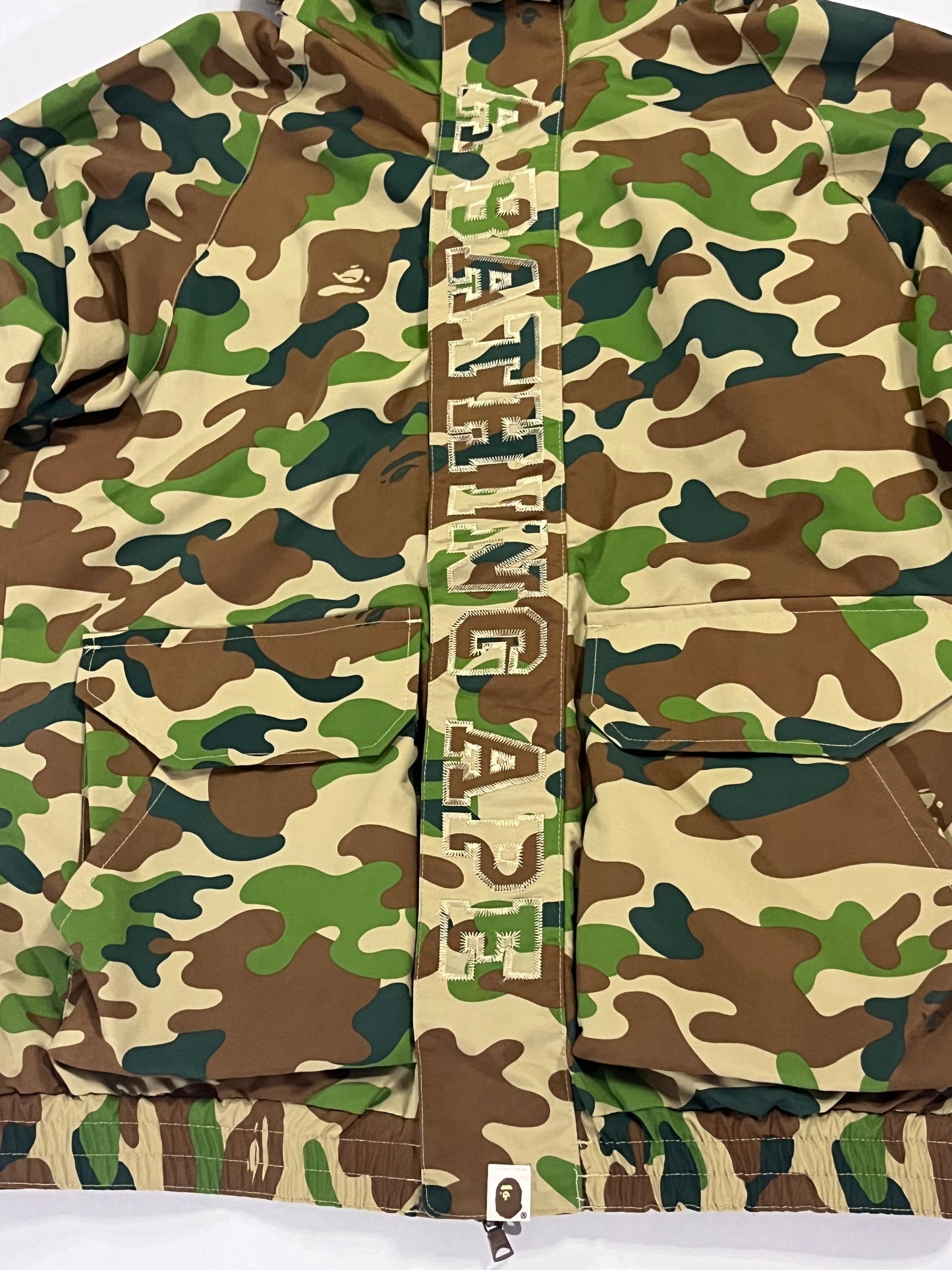 A Bathing Ape Puzzle Camo Snowboard Jacket