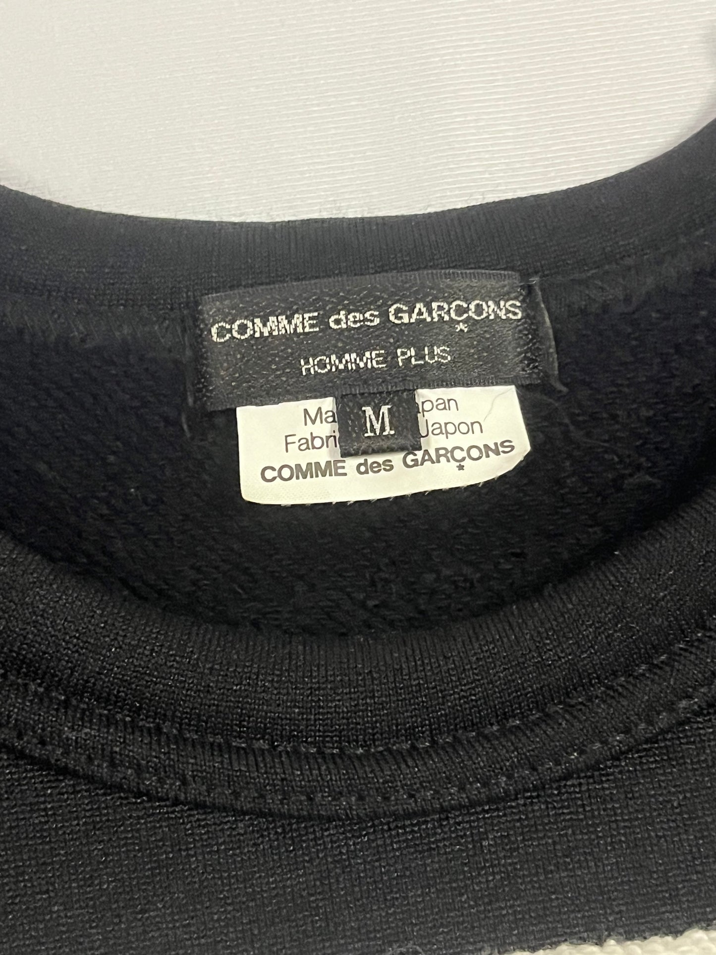 Comme Des Garçons Homme Plus Graphic Sweater