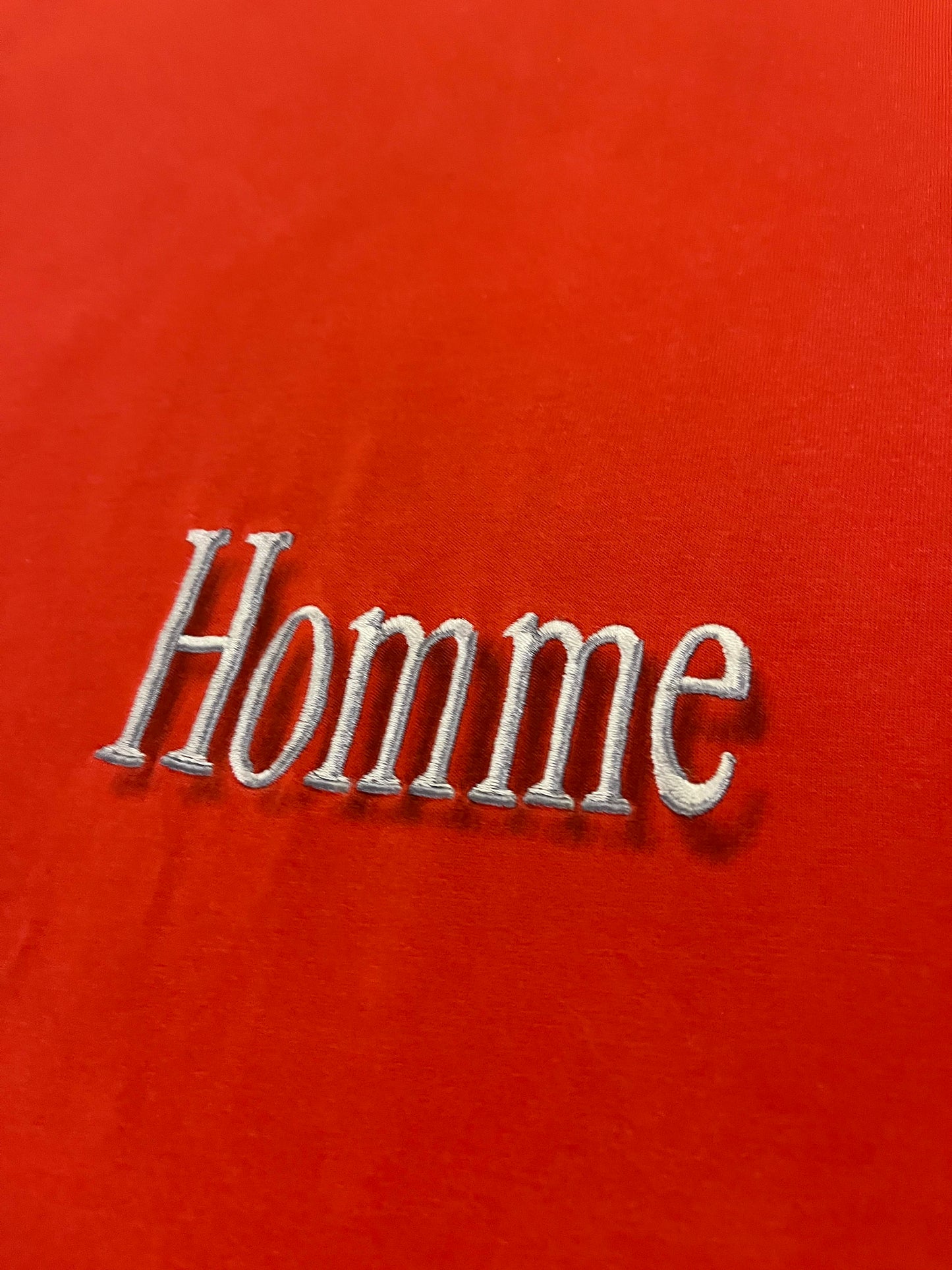 Balenciaga Homme Tshirt Red