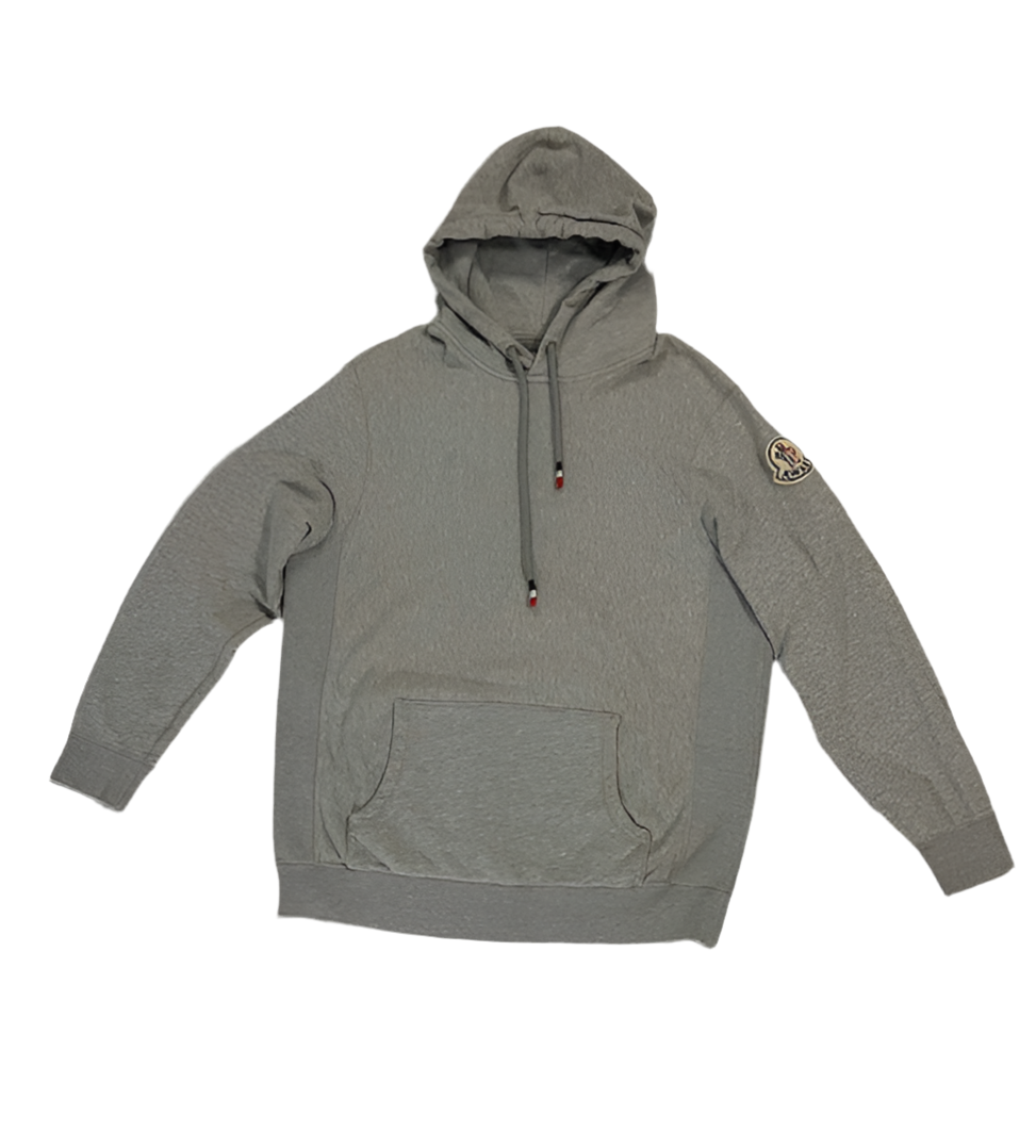 Moncler x Awake Maglia Hoodie Light Grey