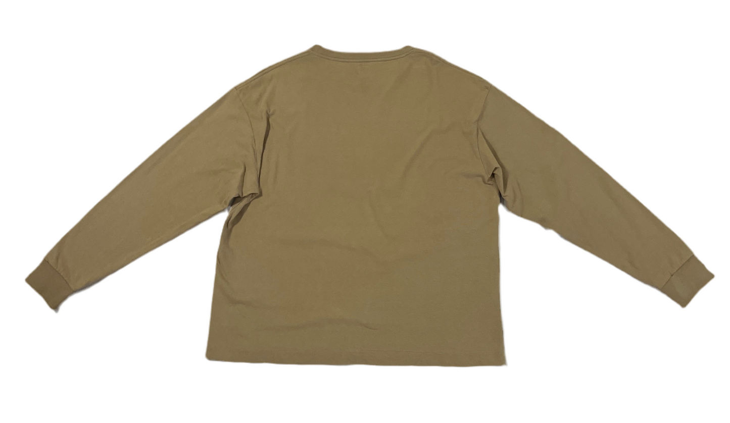 Human Made Heart L/S Tshirt Beige