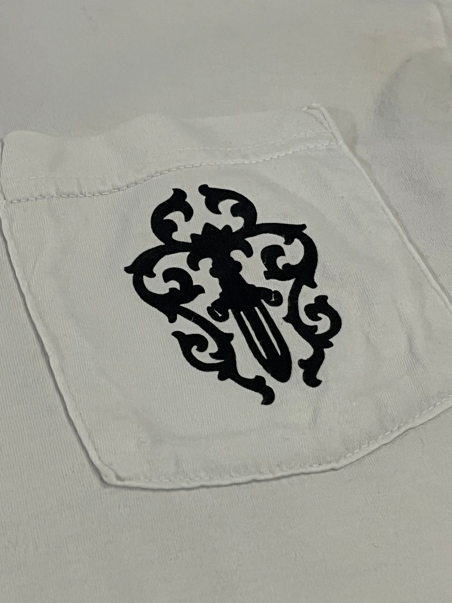 Chrome Hearts L/S Dagger Tshirt White