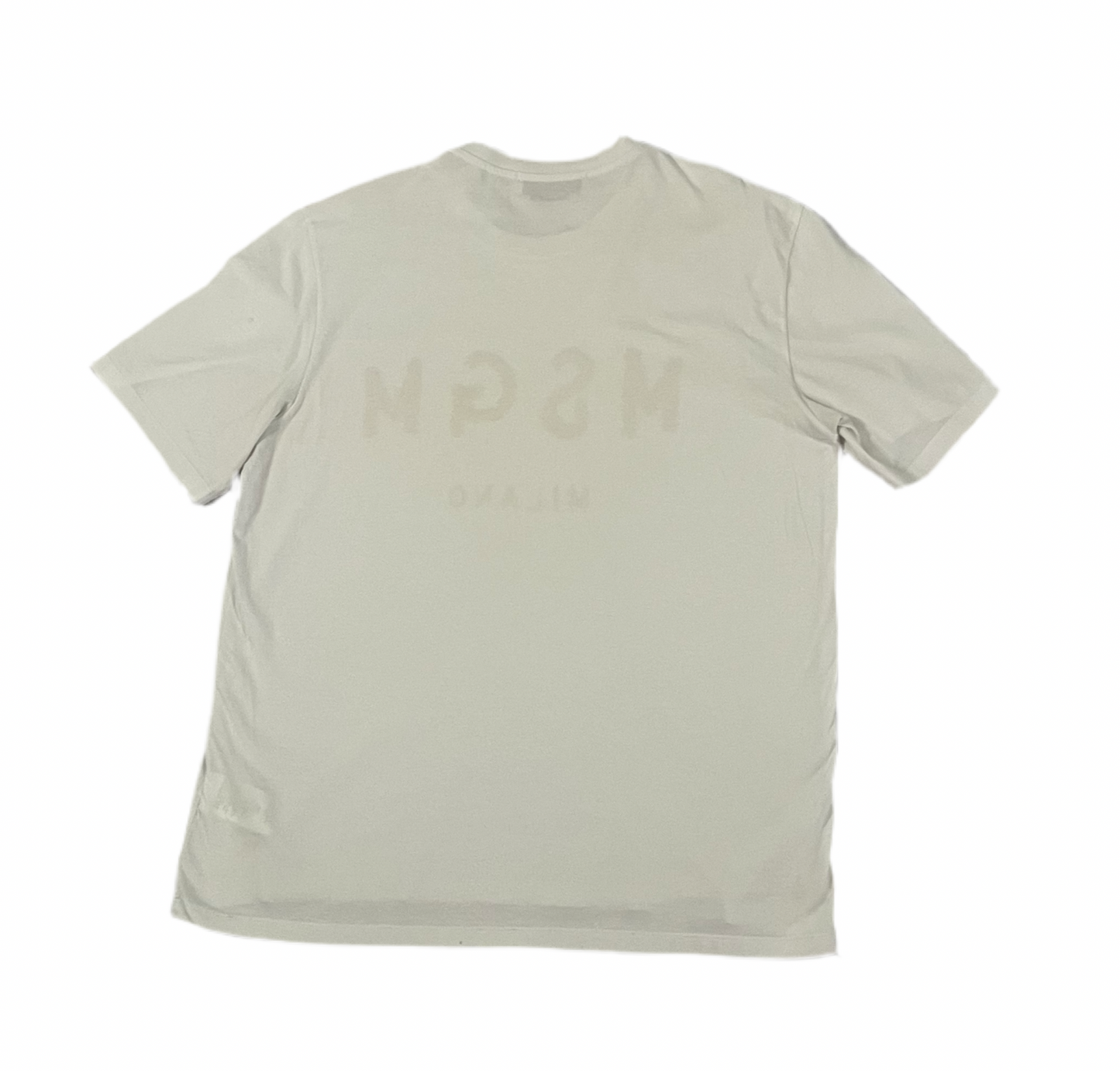 MSGM Logo Print Tshirt