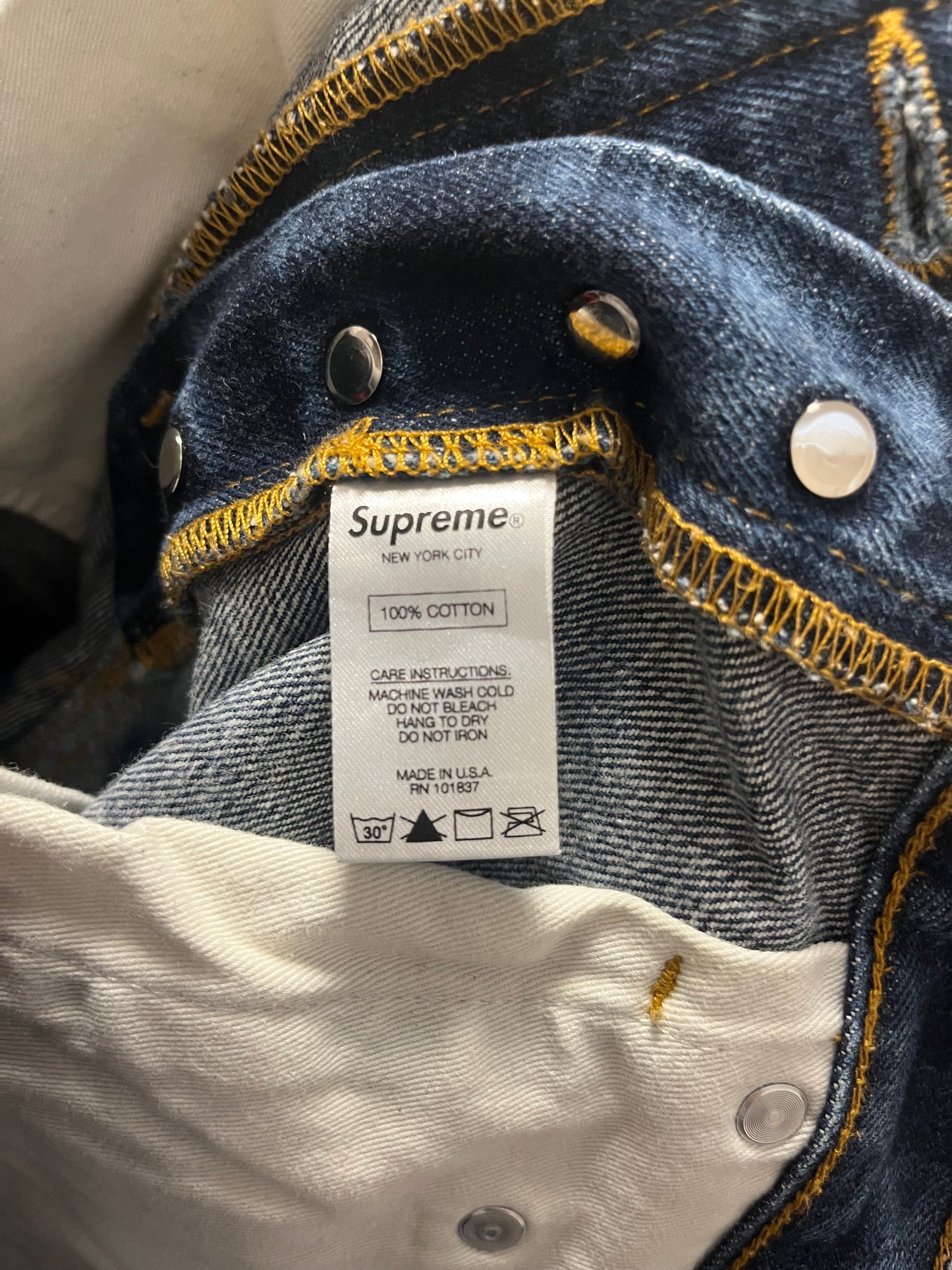 Supreme Selvedge Denim Jeans