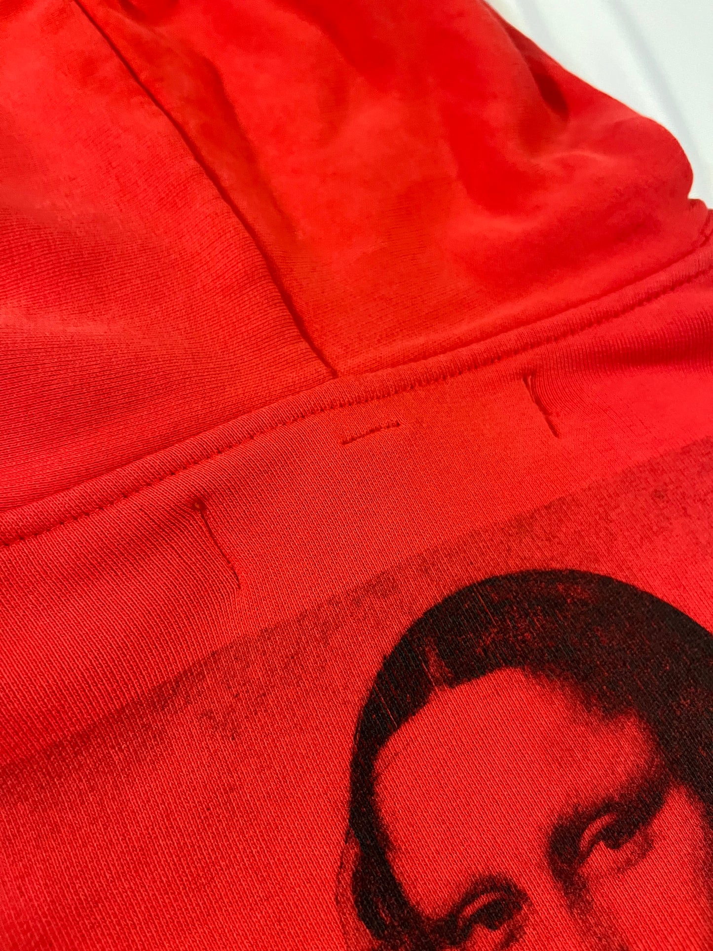 Off White Mona Lisa Hoodie Red