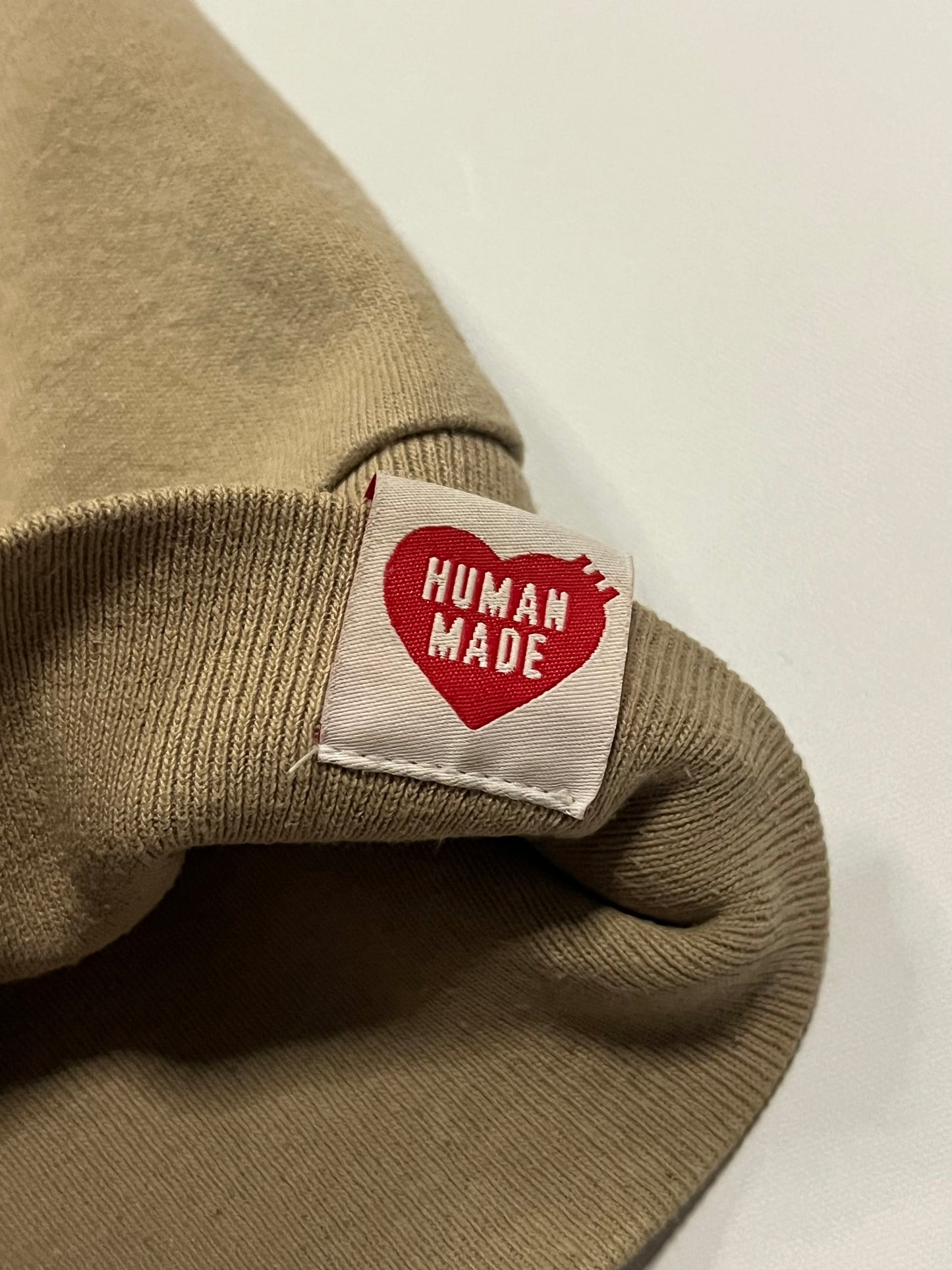 Human Made Heart L/S Tshirt Beige