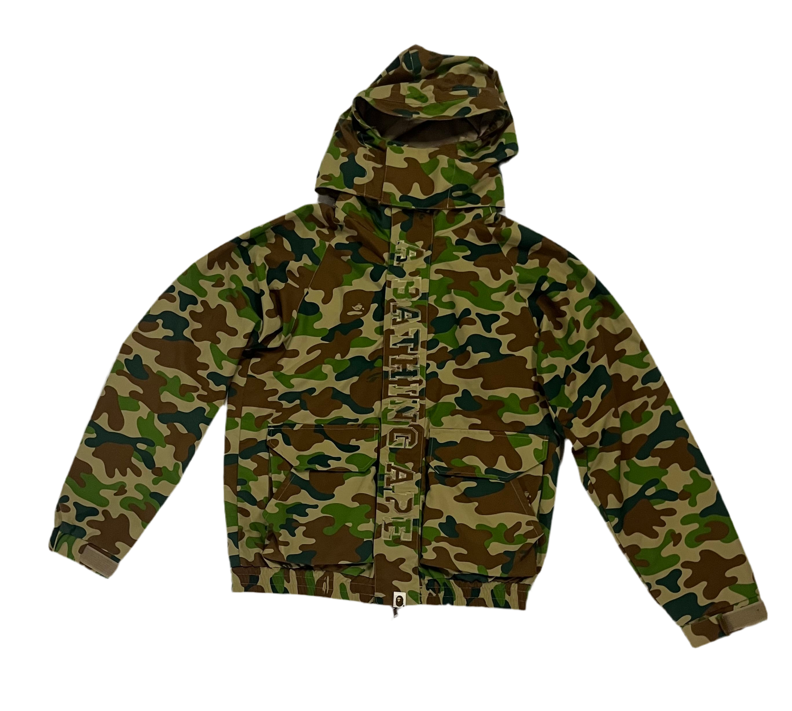 A Bathing Ape Puzzle Camo Snowboard Jacket – FeatherEnd Vintage