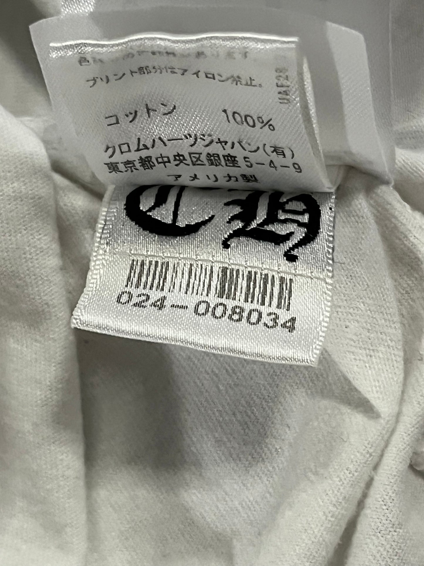 Chrome Hearts L/S Dagger Tshirt White