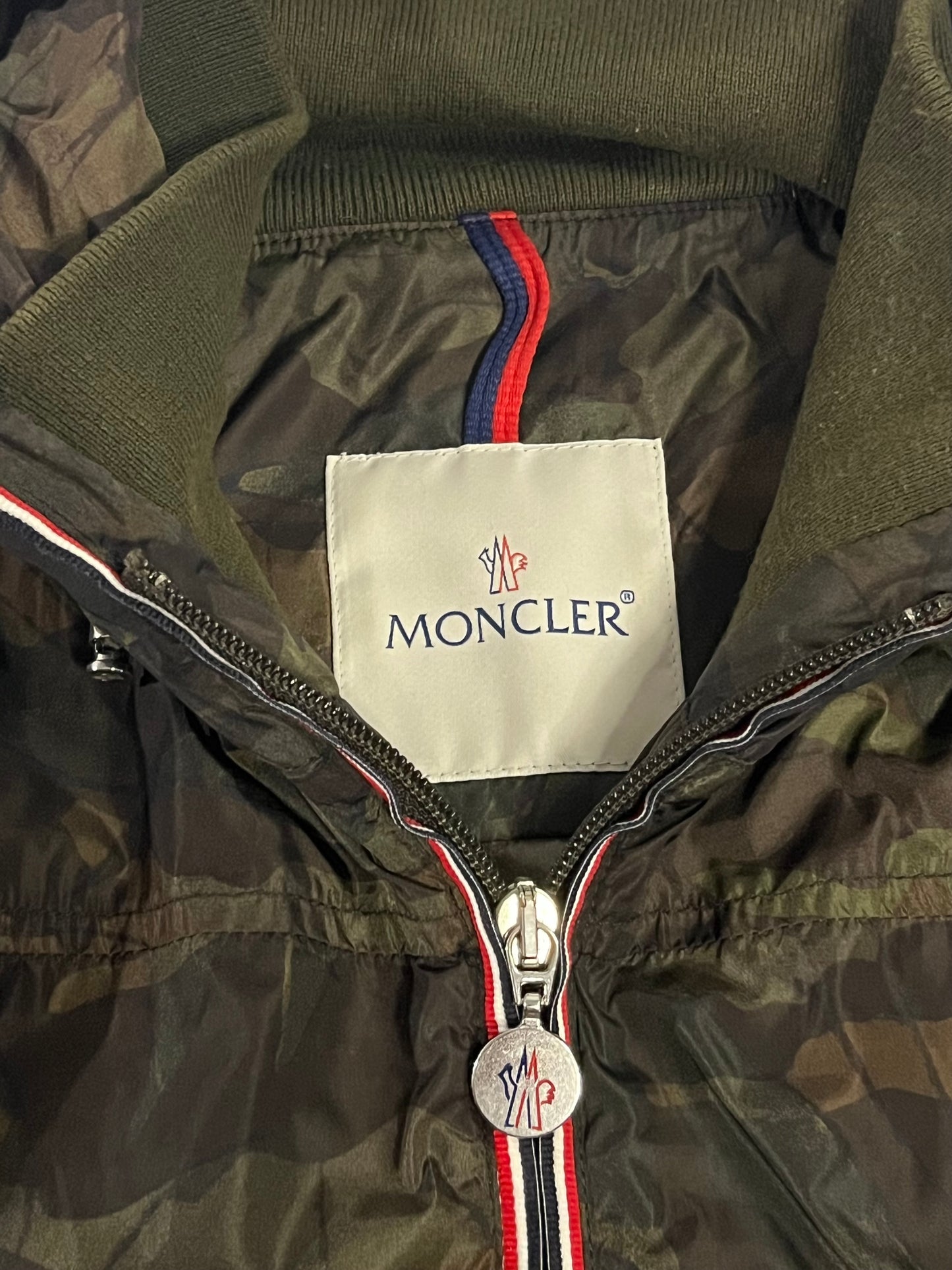 Moncler Camo Windbreaker Jacket