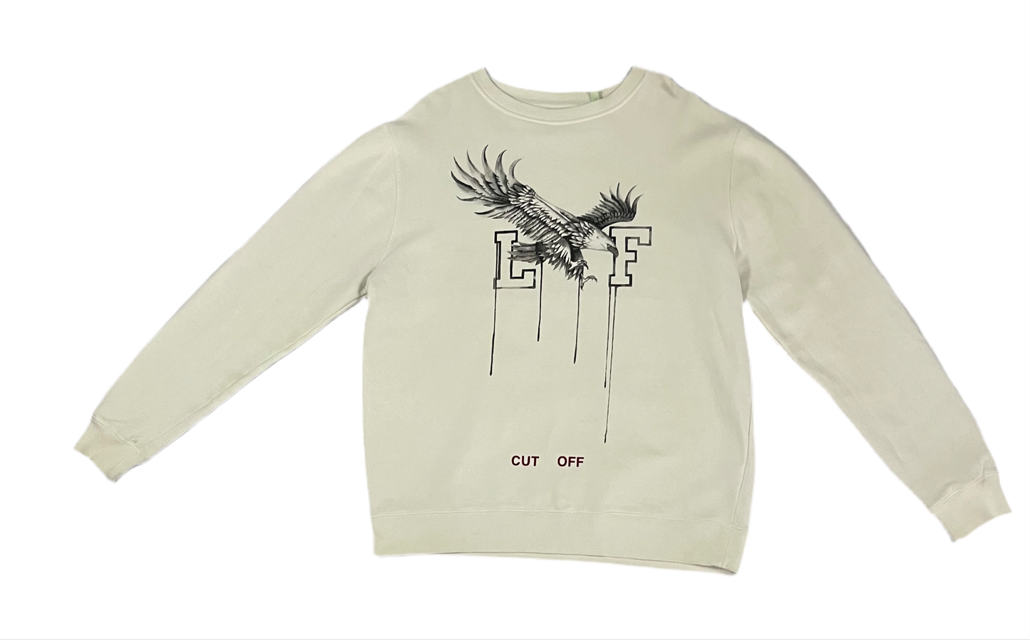 Off White Eagle Print Sweater