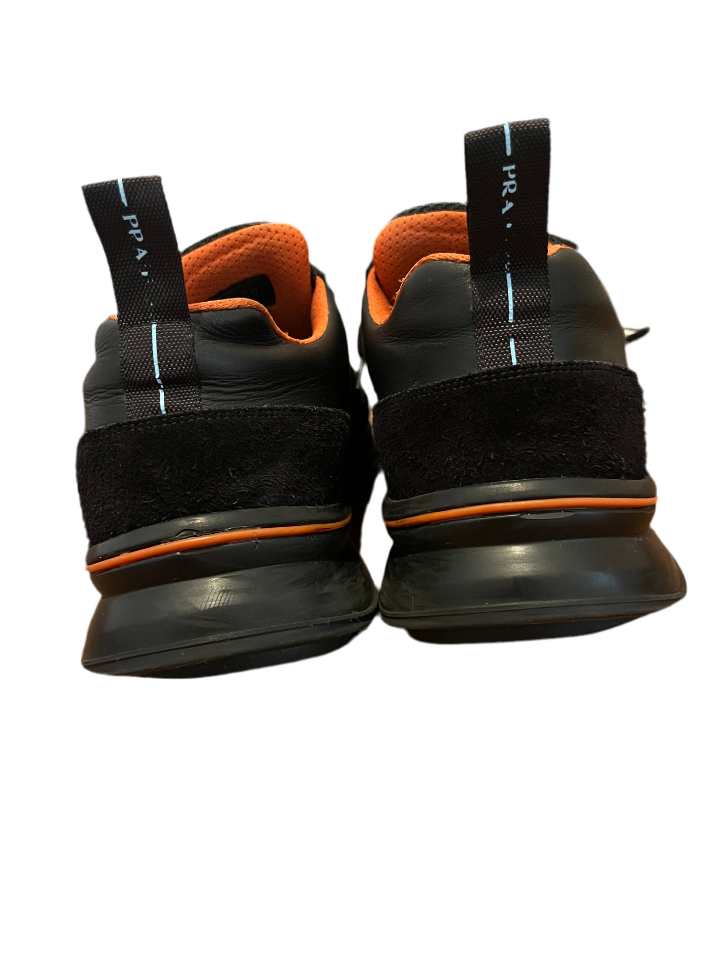 Prada Mechano Leather Trainers