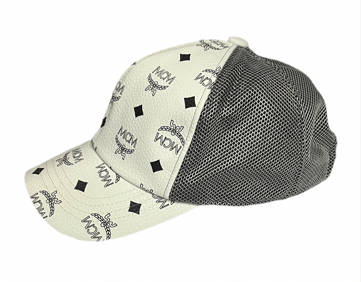MCM White Mesh cap