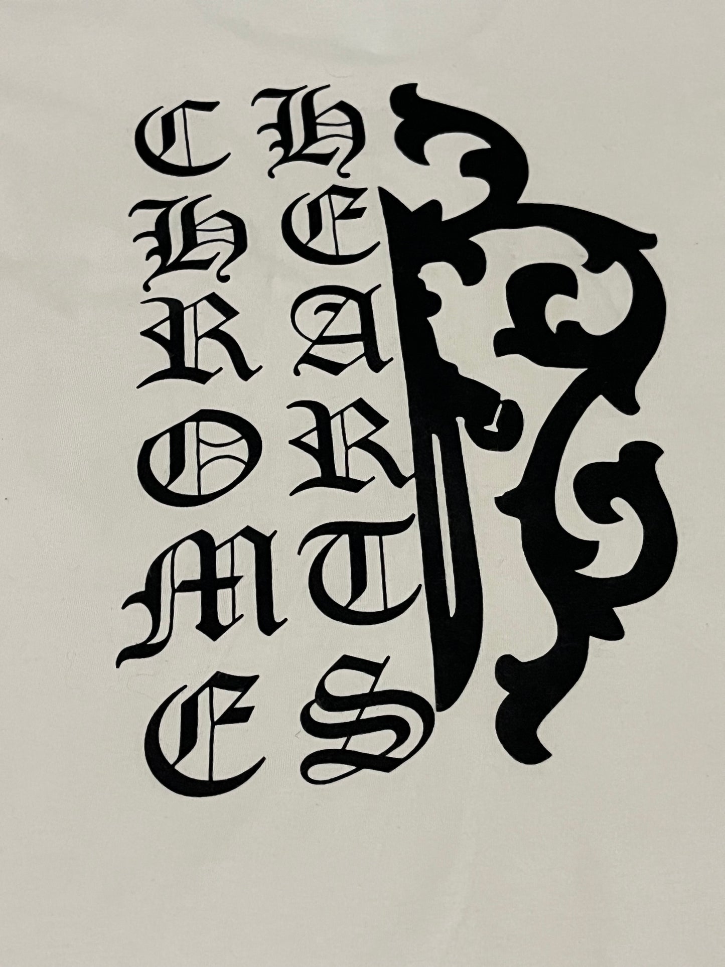 Chrome Hearts L/S Dagger Tshirt White
