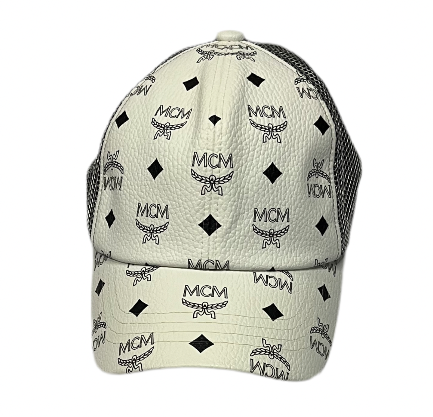 MCM White Mesh cap