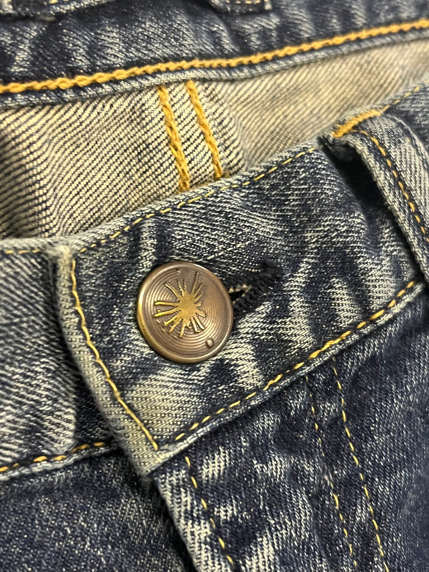 Mihara Yasuhiro Ripped Denim Jeans