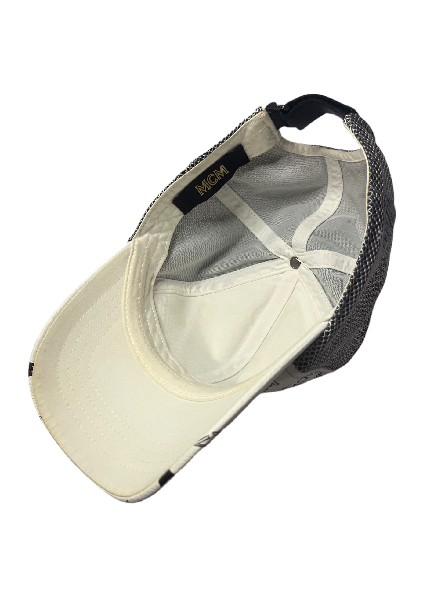 MCM White Mesh cap