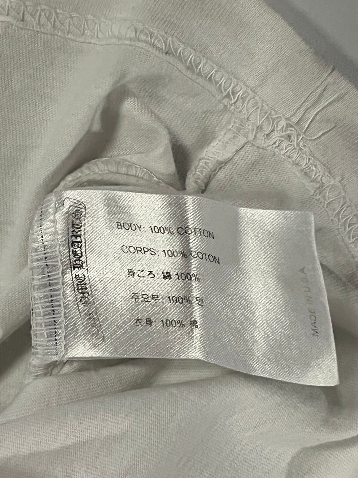 Chrome Hearts L/S Dagger Tshirt White