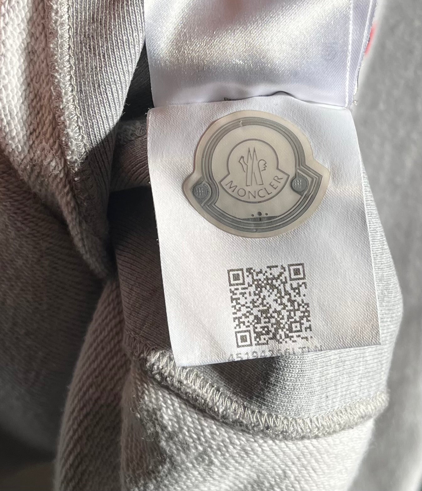 Moncler x Awake Maglia Hoodie Light Grey