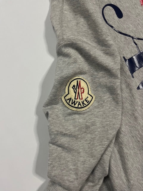 Moncler x Awake Maglia Hoodie Light Grey