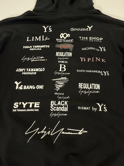 Yohji Yamamoto x New Era All Brands Hoodie