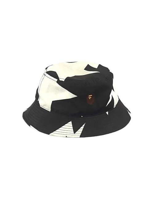 A Bathing Ape BAPESTA Pattern Bucket Hat