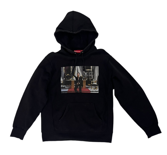 Supreme Scarface Hoodie Black