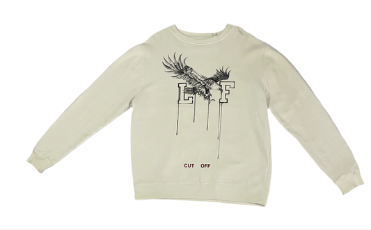 Off White Eagle Print Sweater
