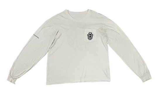 Chrome Hearts L/S Dagger Tshirt White